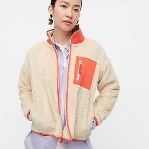 Superplush sherpa full-zip jacket
SZ M